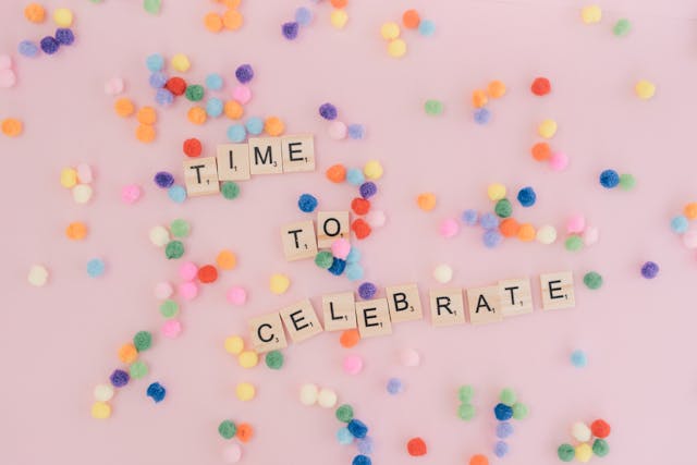 time to celebrate